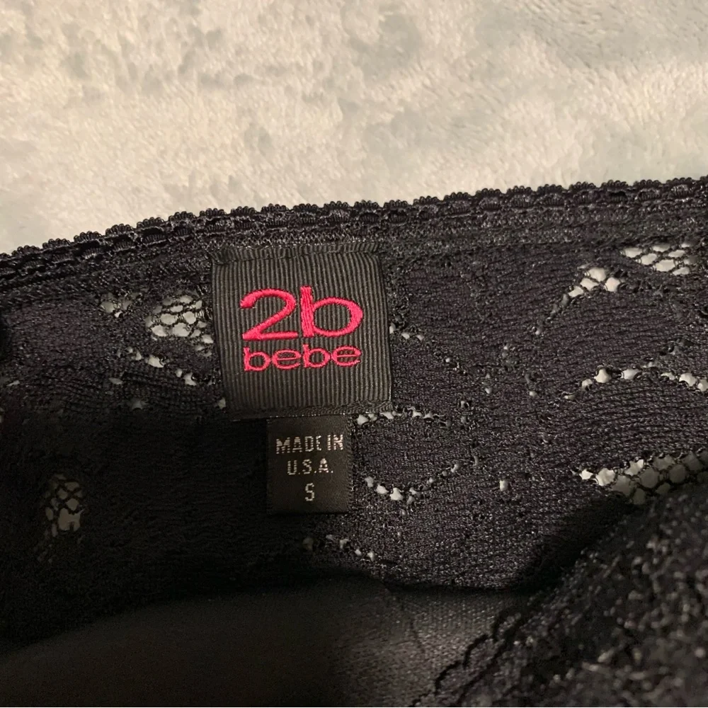 Size small lace bustier crops - Picture 4 of 8